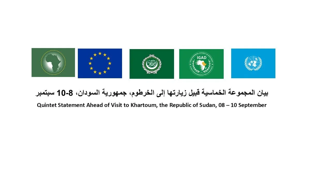 Sudan Quintet Representatives to Arrive in Khartoum Tomorrow for Direct Political Consultations